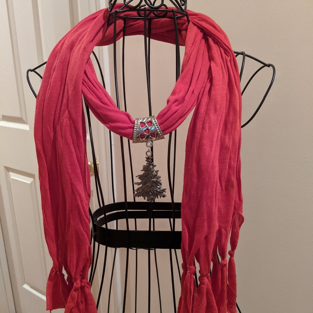 Christmas scarf/necklace